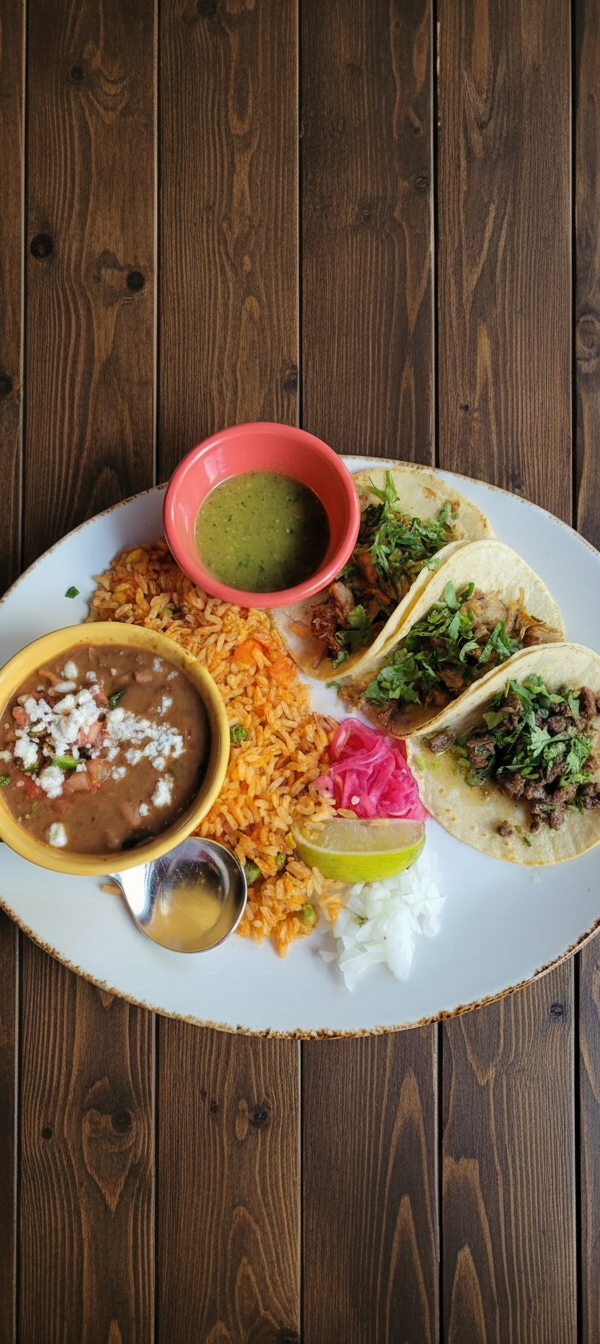 Taco plate meal bundle